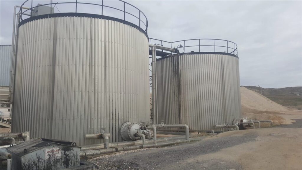 Polatlı Asfalt Şantiyesi Bitüm Stok Tankları