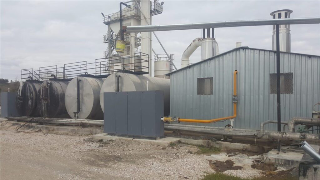 Polatlı Asfalt Şantiyesi Bitüm Stok Tankları